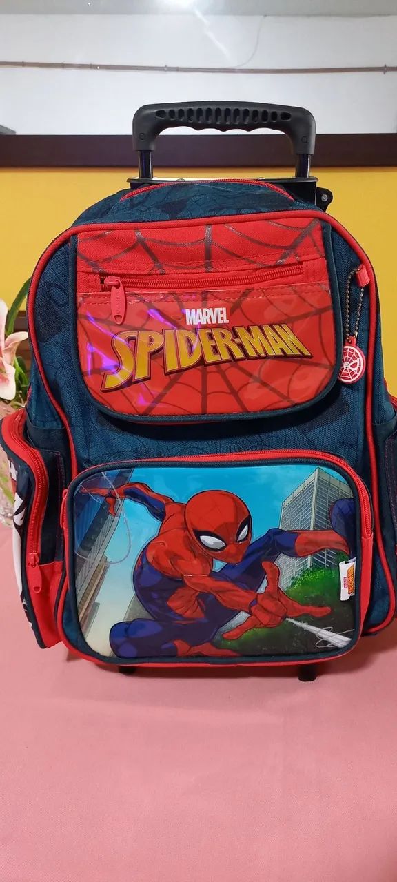 Mochila Escolar Homem Aranha