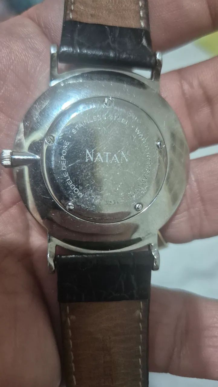 Relógio NATAN SUÍÇO À QUARTZ  MD3261  -  MUITO NOVO - Foto 6