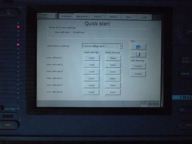 Analisador CMA3000 marca Anritsu- usado - Foto 4