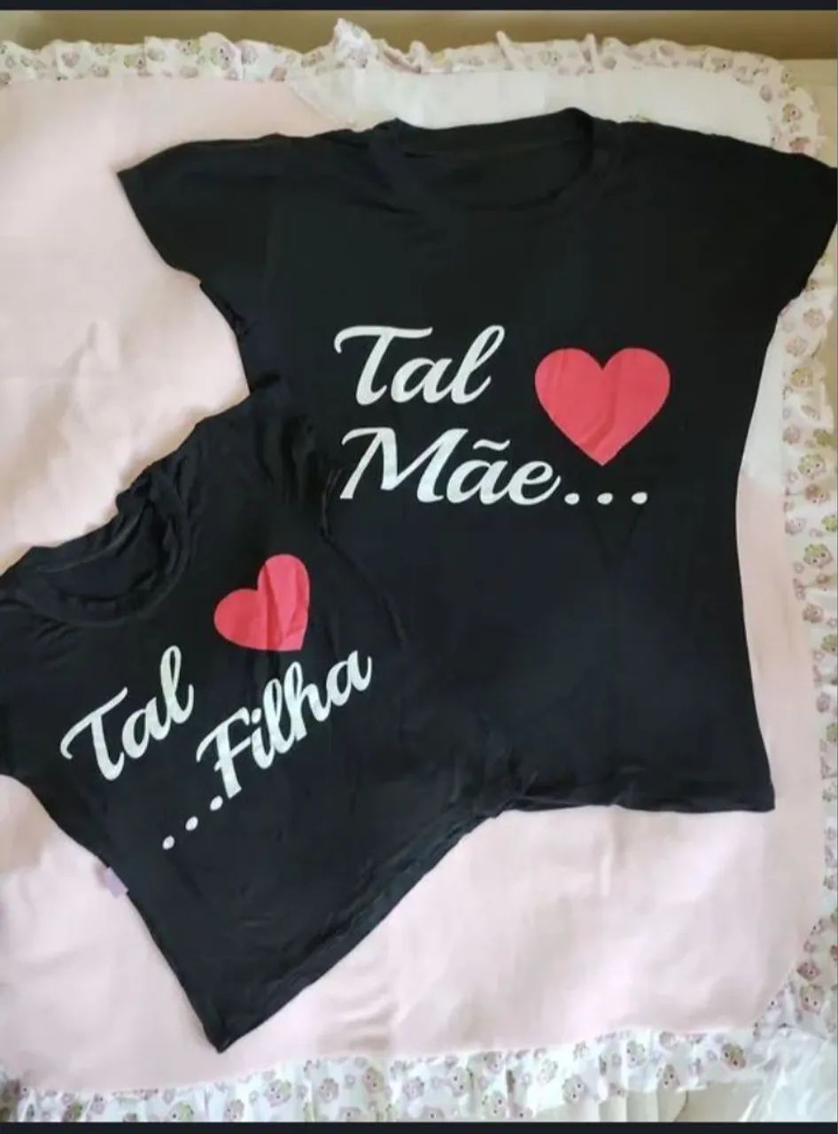 Camisetas Mãe e Filha 