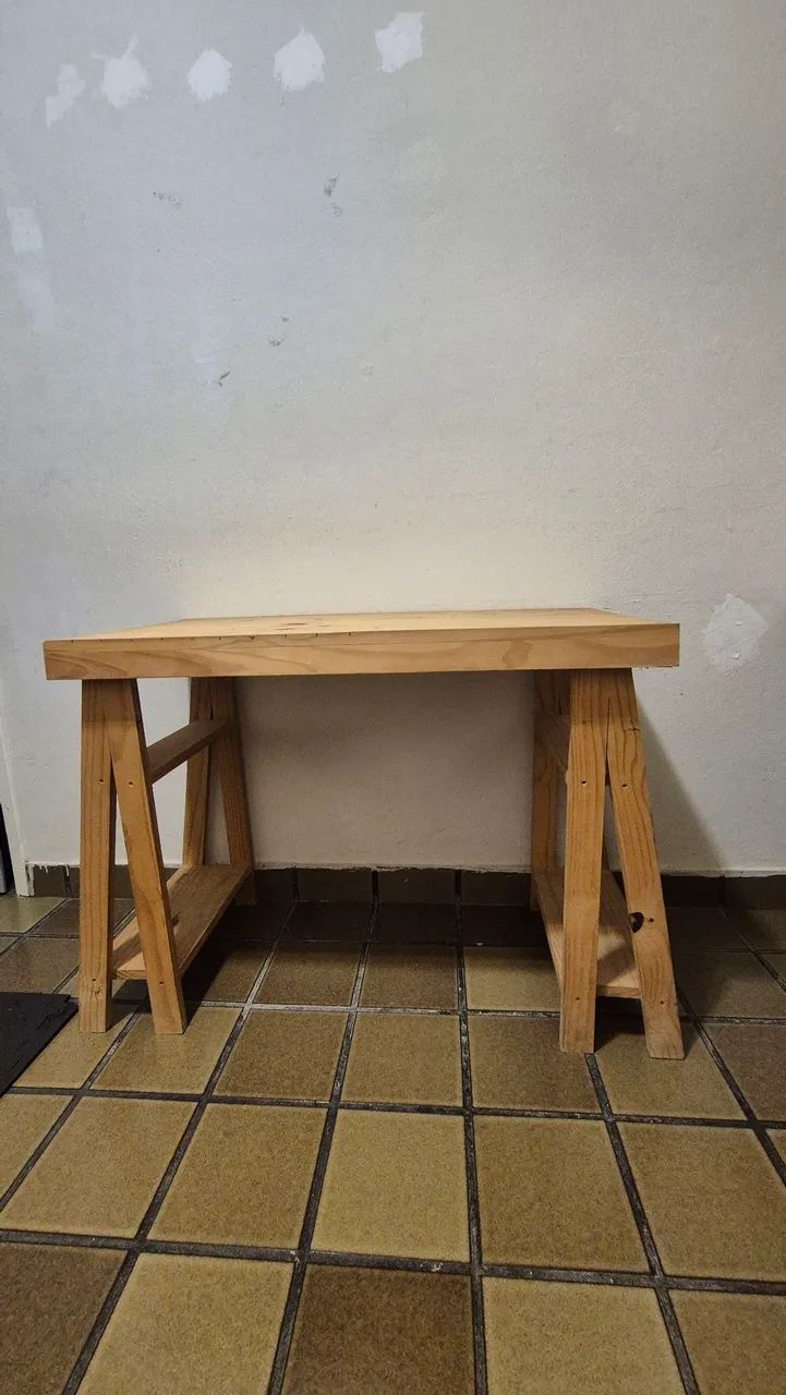 Mesa cavalete pallet
