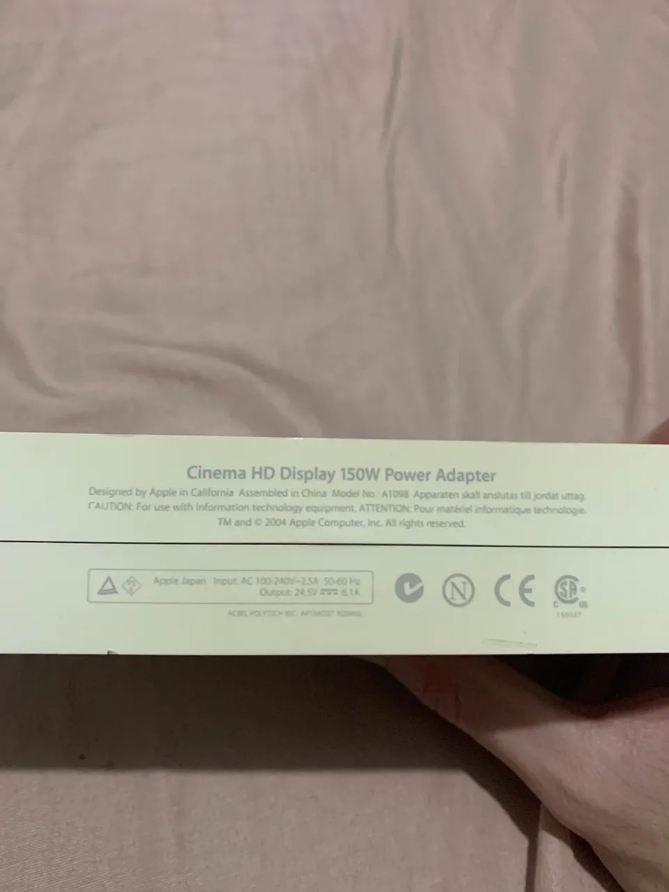 Fonte Apple cinema display a1098 150w com defeito para reparo - Foto 4