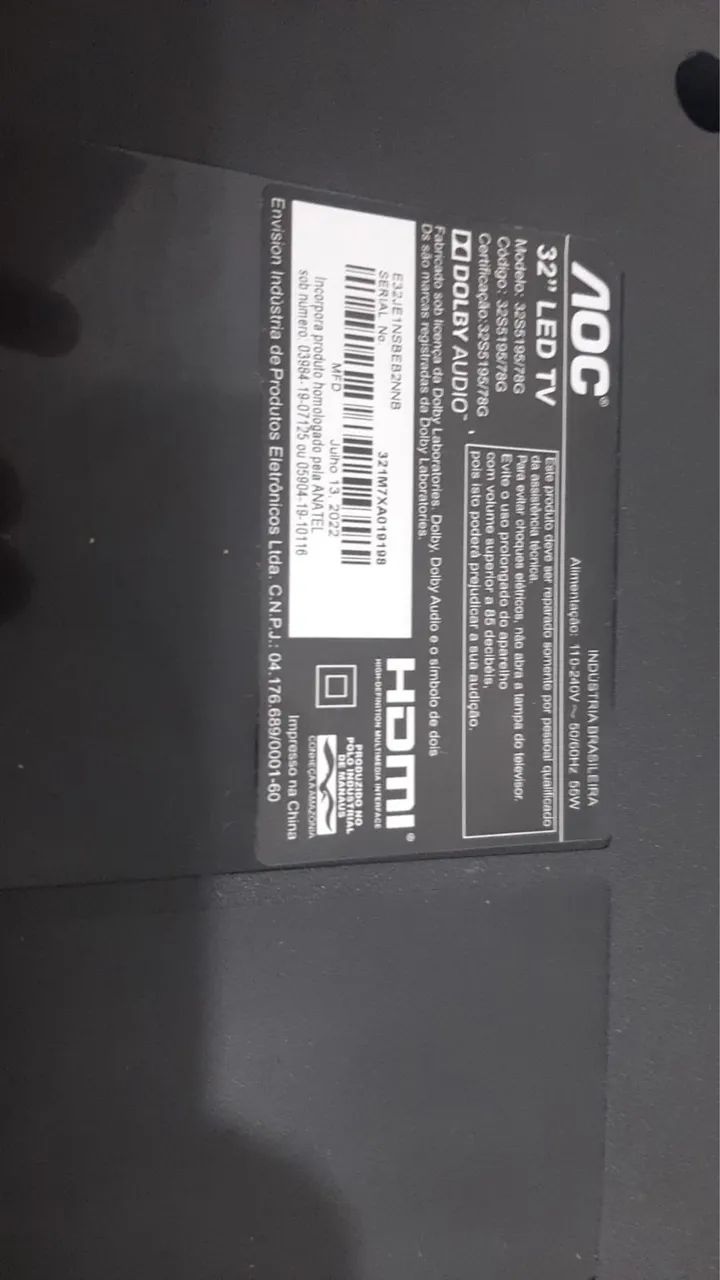 Vendo uma Tv 32  polegada - Foto 3