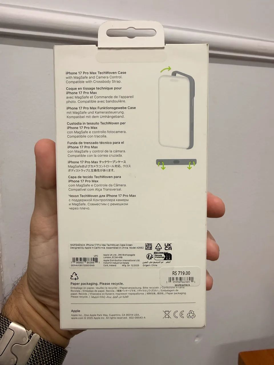 Capa Techwoven iphone 17 Pro Max - Foto 3