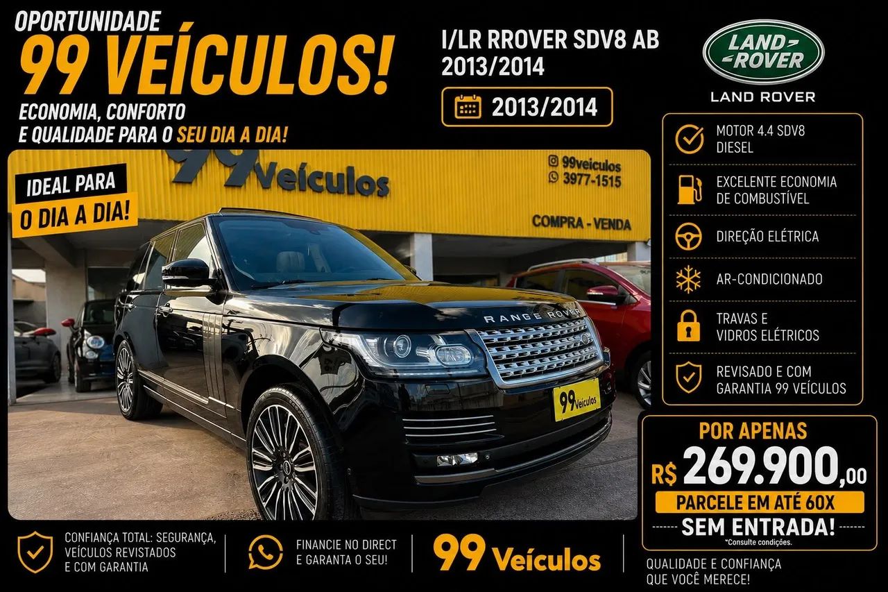 Land Rover Range Rover Vogue Range Rover Vogue 4.4 Auto. SDV8 Diesel. 2014 2014