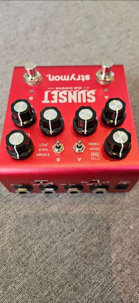 Pedal Strymon Sunset com caixa e em ótimo estado  - Foto 4