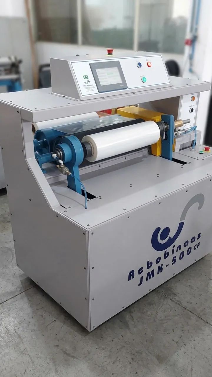 Rebobinadora JMK-500 CF (JHK Máquinas)