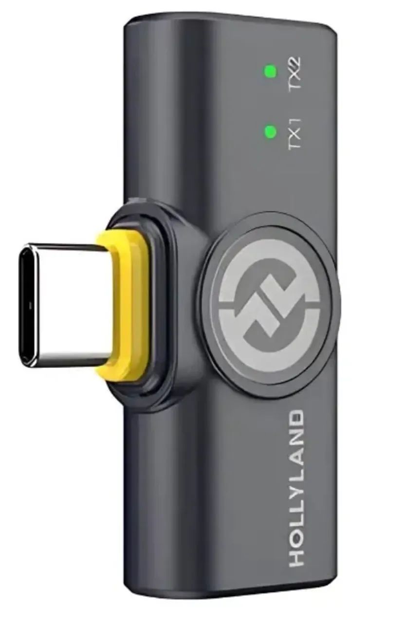 Microfone Hollyland Lark M2 Duo Usb-c Preto - Acessórios de