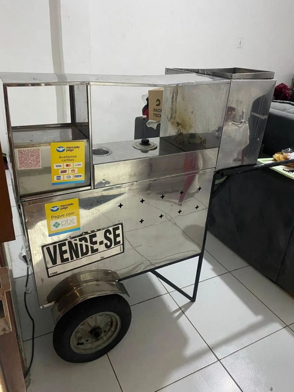 Carrinho de churrasco  - Foto 5