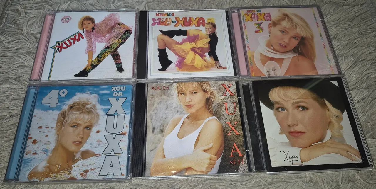 CDs Xuxa edições econômicas 