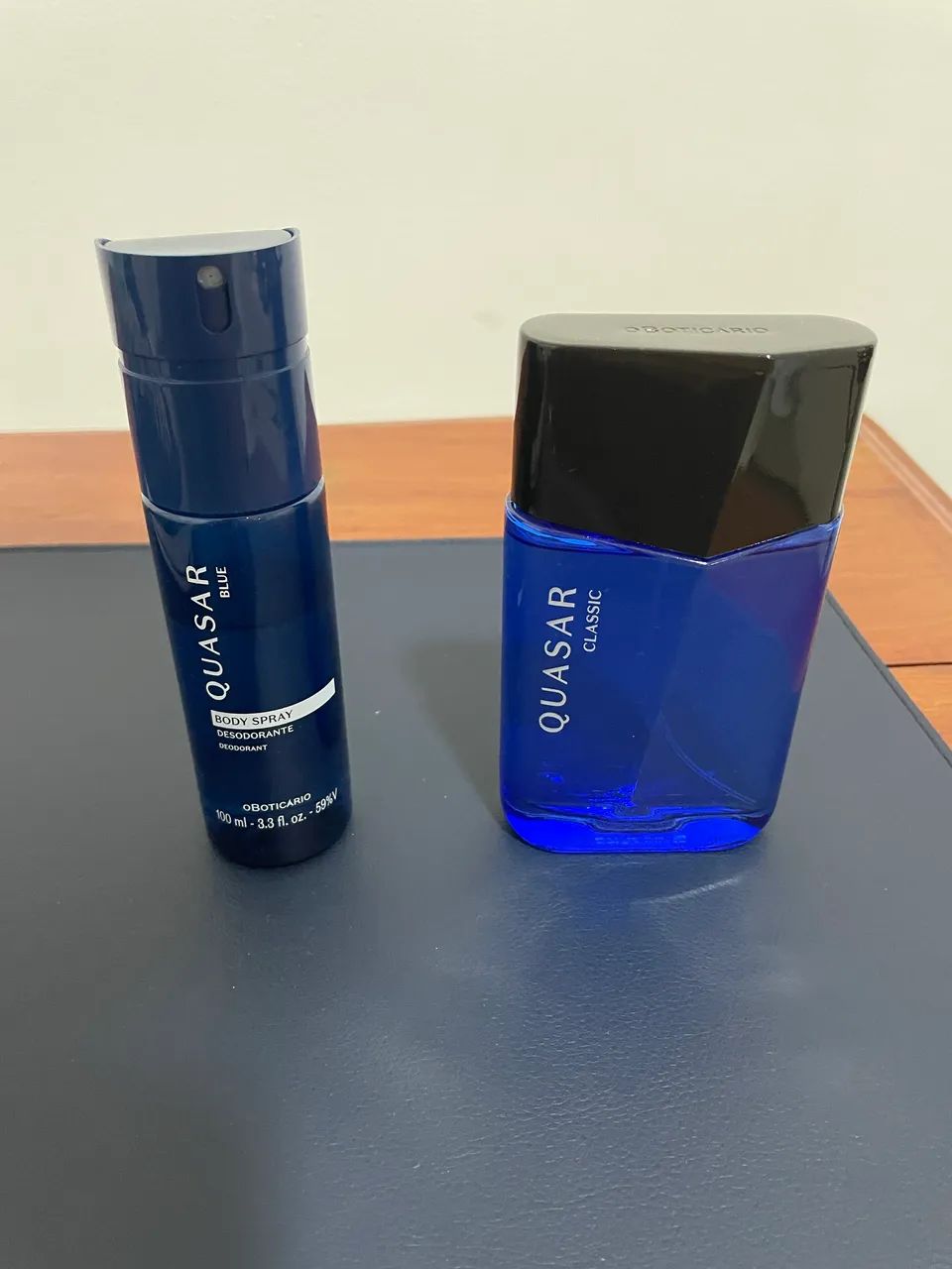 Perfume e desodorante Quasar