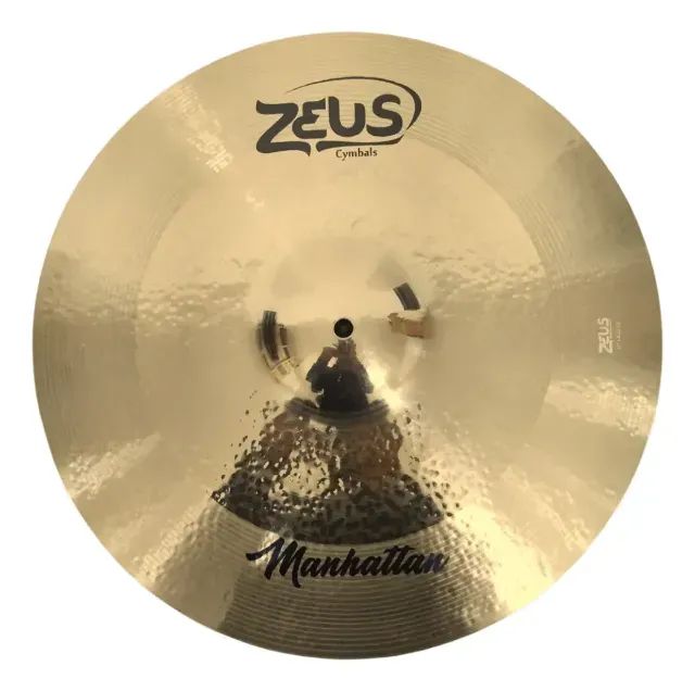 Prato Crash 18" Polegadas Zeus Manhattan Zmhc18 Liga B20