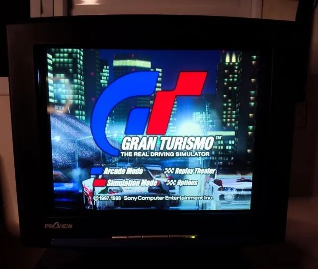 Monitor Proview RF-777K (CRT) Tubo de 17 polegadas