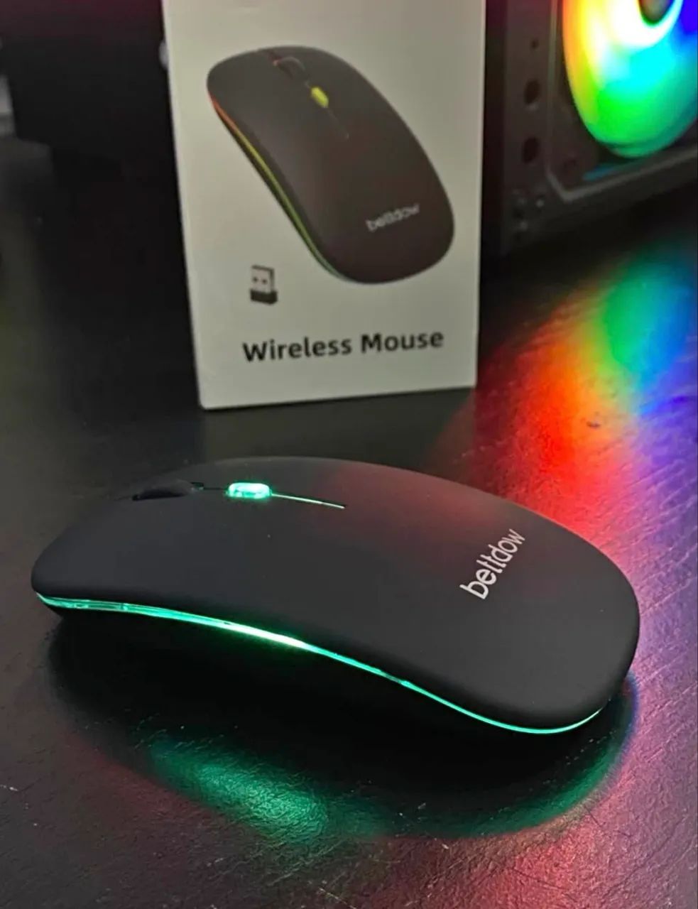 Mouse sem fio Bettdow 2400DPI 2,4GHz Bluetooth