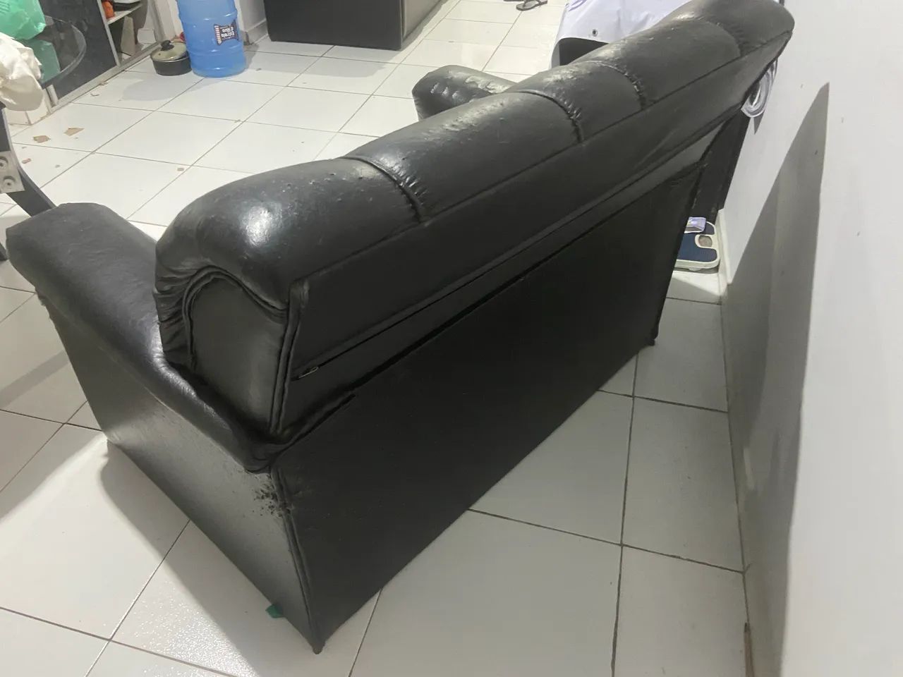 Sofá 2 lugares Preto - Foto 3