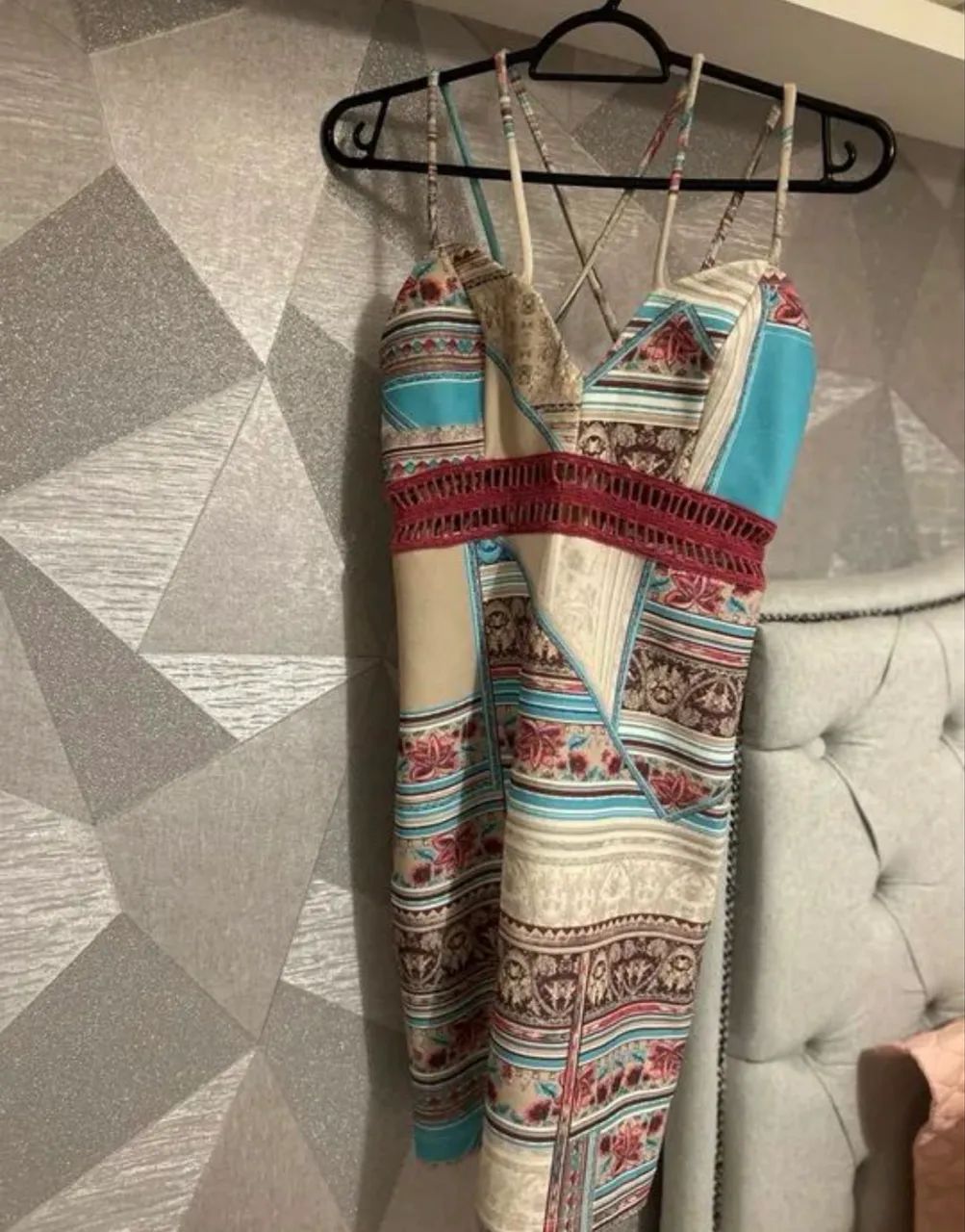 Vestido estampada 