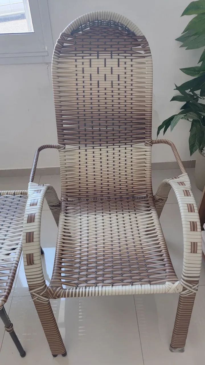 Conjunto de cadeiras e mesa para área externa - Foto 5