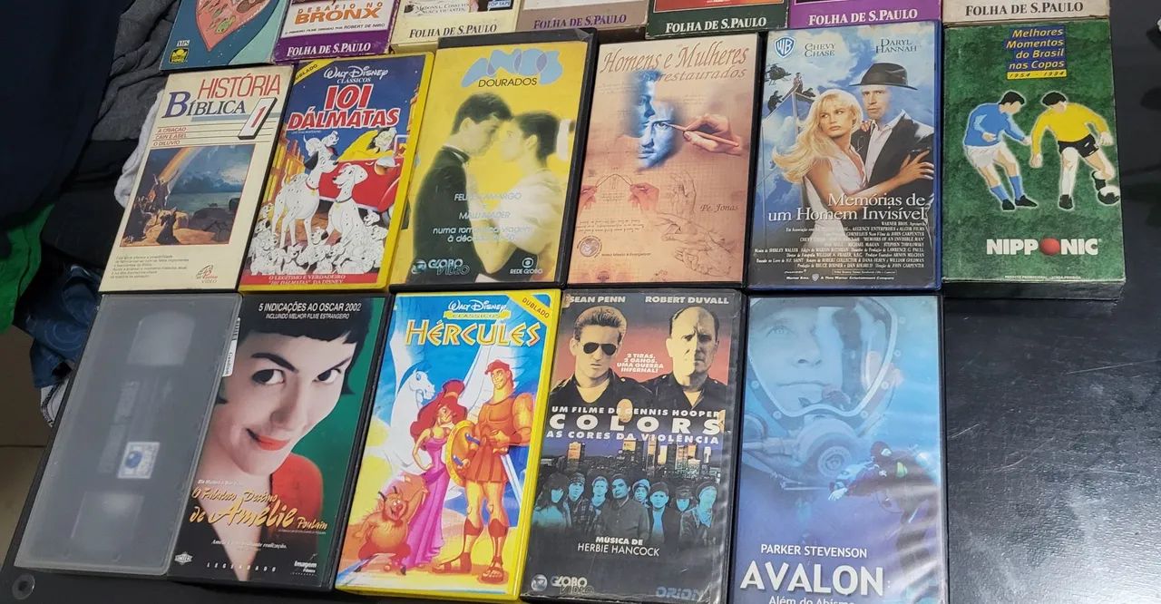 Lote com 25 fitas VHS ( fitas de vídeo) - Foto 2
