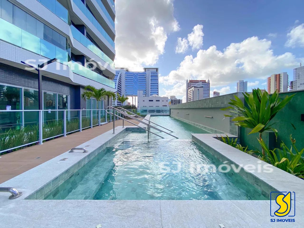 Apartamento de 1ª locação com varanda no Meireles - Foto 2