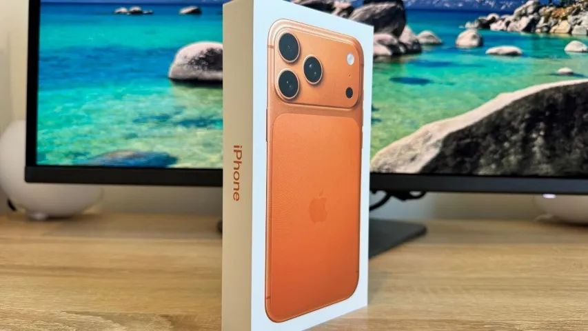 Apple iPhone 17 Pro Laranja Cósmico (Cosmic Orange) 256GB - Novo+