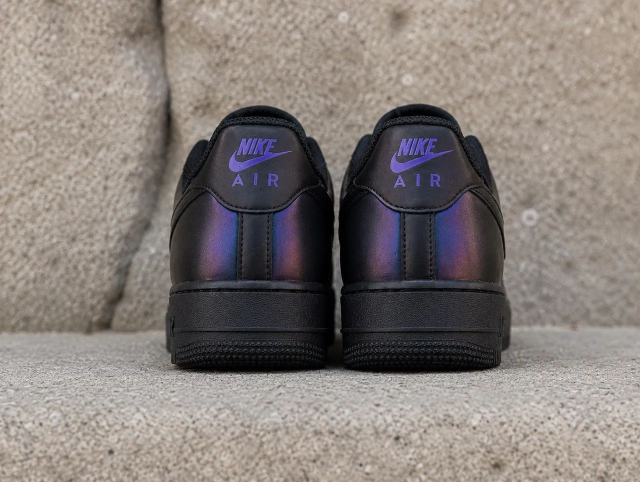 Nike air force 1 Preto furta cor (iridescente) - Foto 2