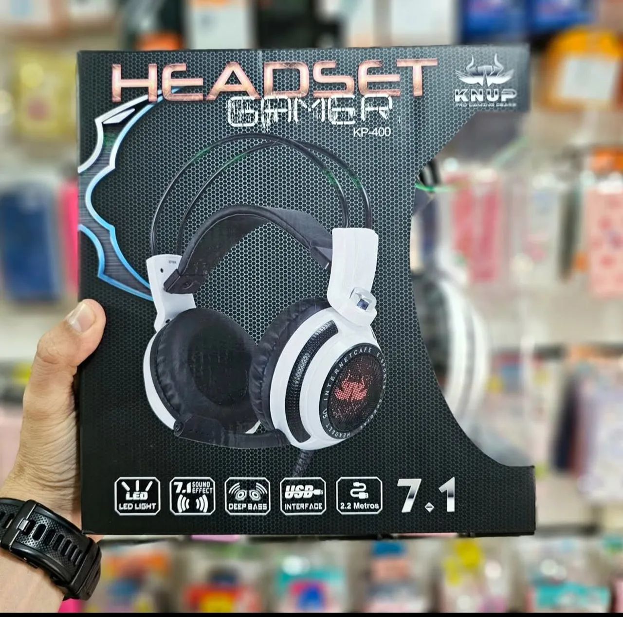 FONE HEADSET GAMER 7.1 
