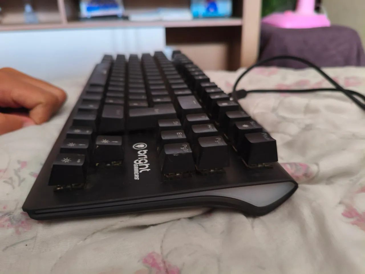 Teclado Mecânico Switch Azul Bright Gamers - Foto 5