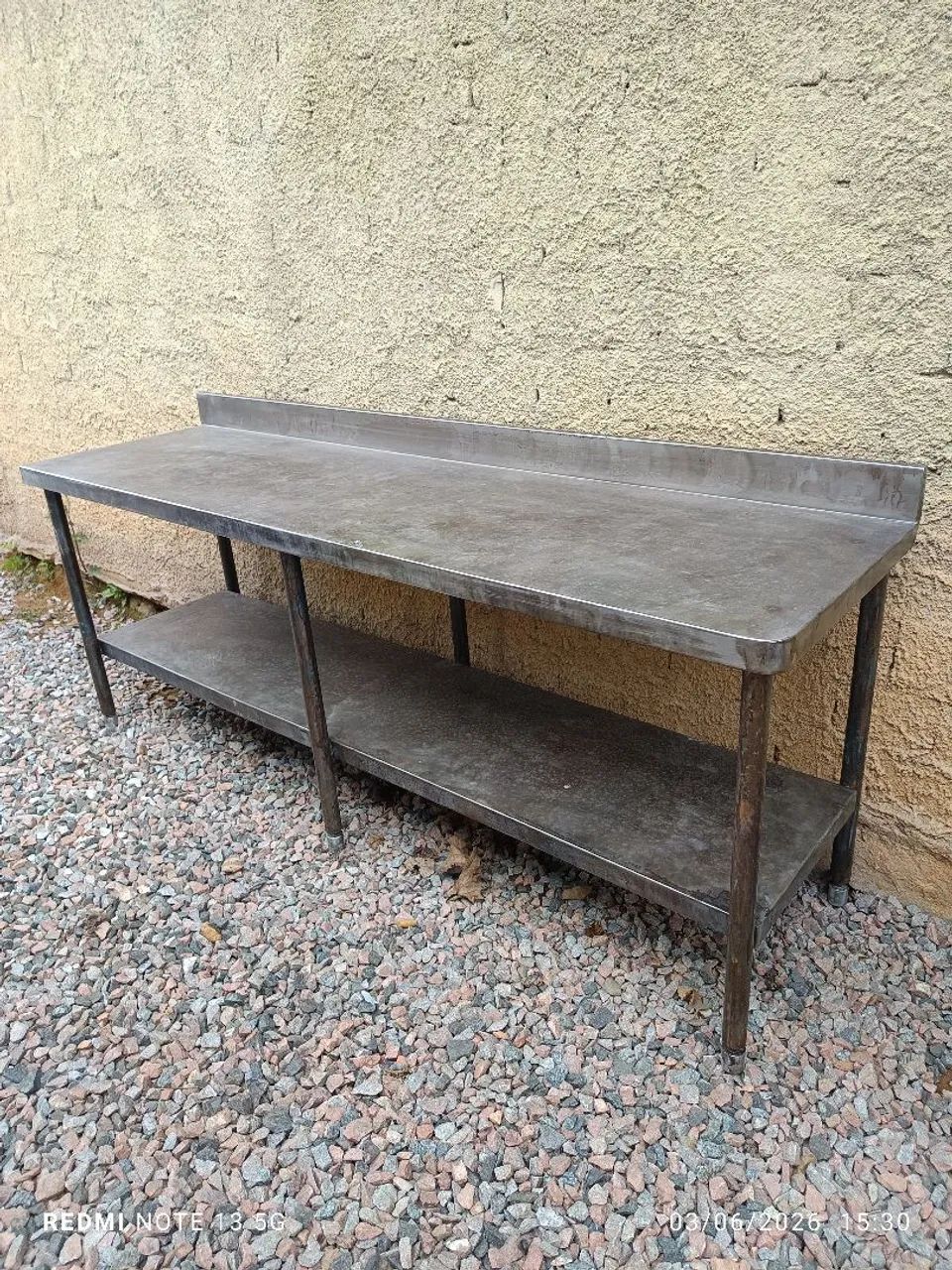 Mesa industrial de alumínio  - Foto 3