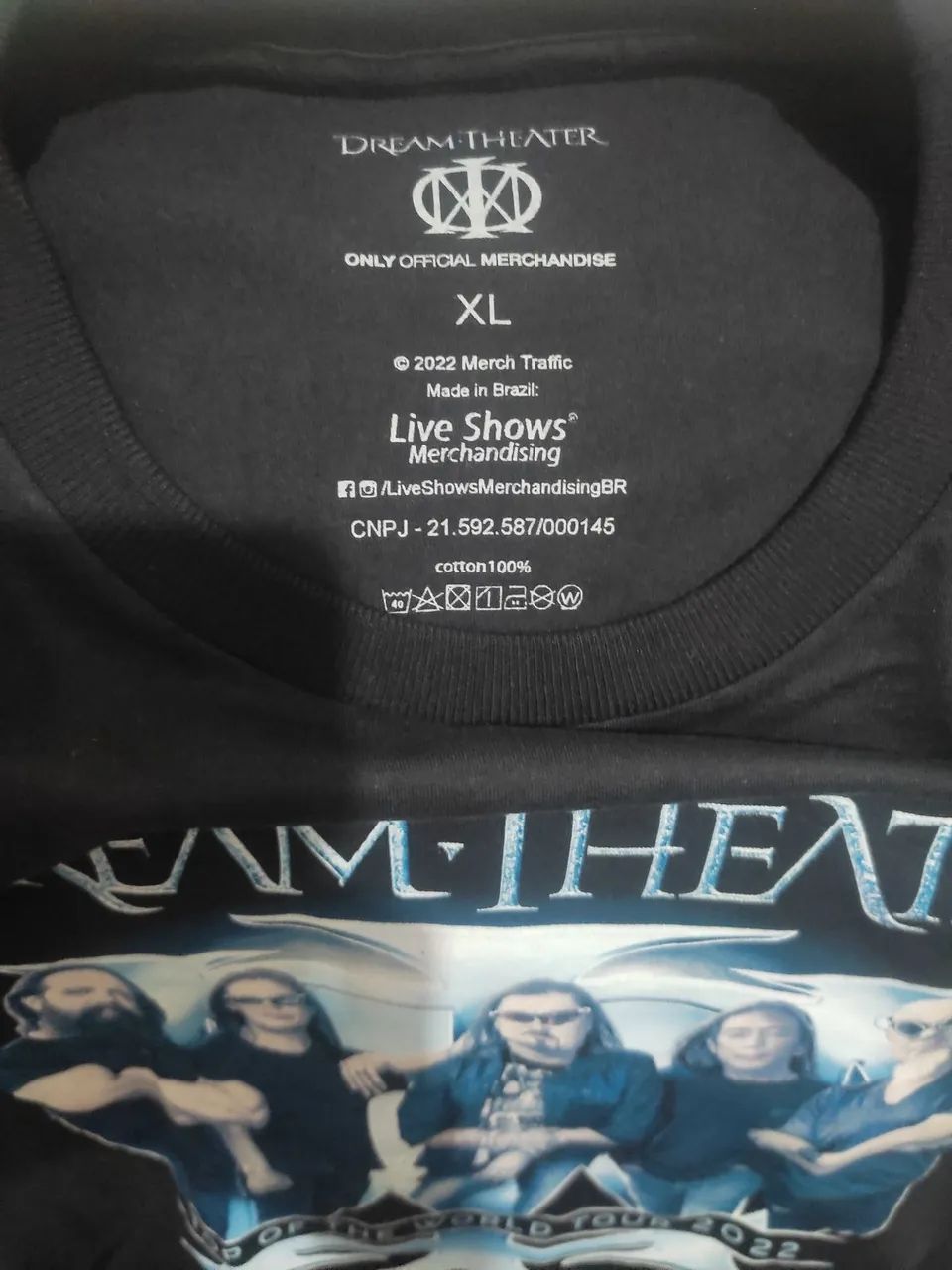 Dream Theater - Camiseta oficial - Foto 3
