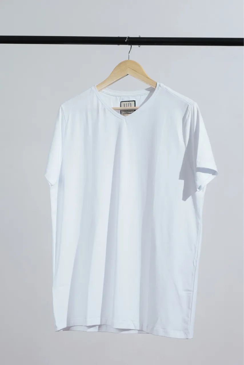 Camiseta Básica (Algodão Egípcio) - Foto 3