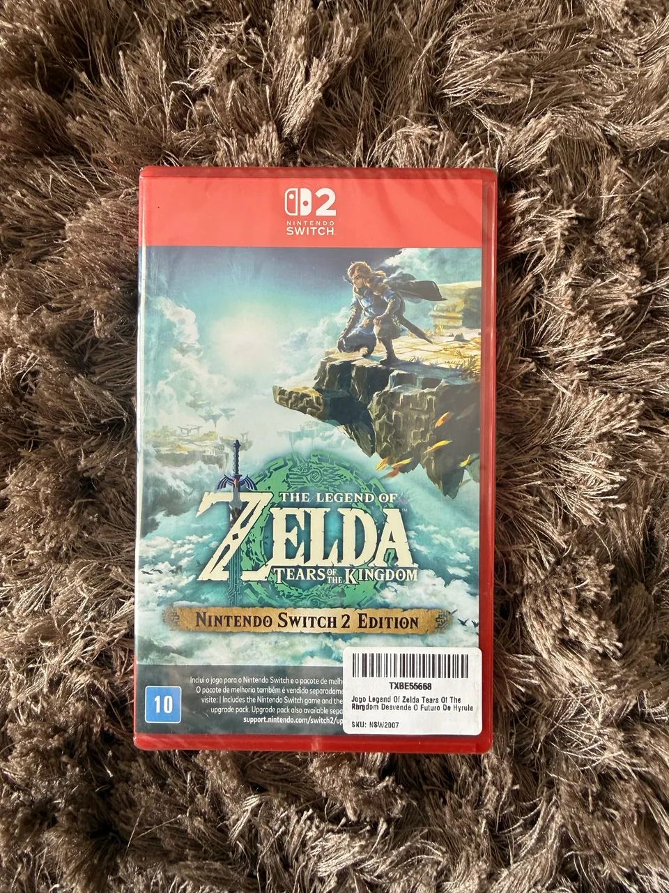 その他 Legend of Zelda 2-Pack: Tower/Hyrule [DVD] Jogo Nintendo Switch 2 - Zelda Tears of The Kingdom (Lacrado