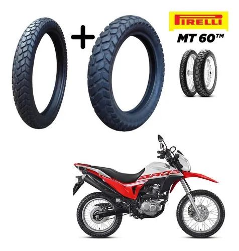 Promoção Pneus Pirelli MT60 Originais Bros Crosser  - Foto 2