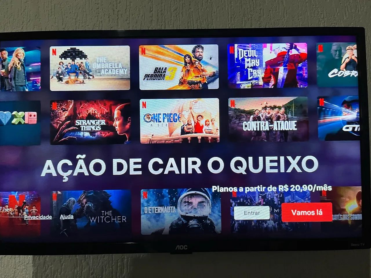 Smart tv 32 polegadas Roku