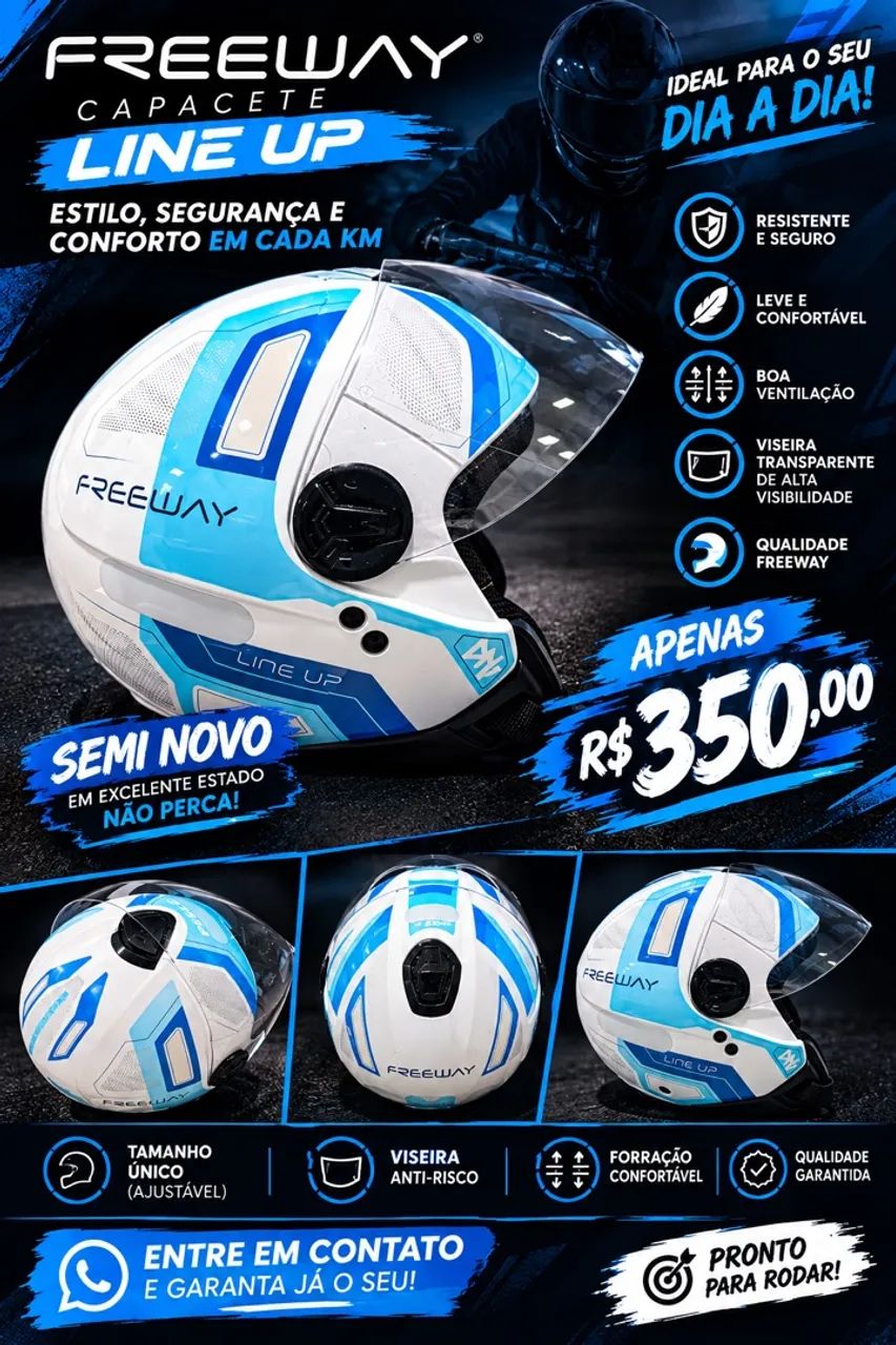 Vende-se capacete 