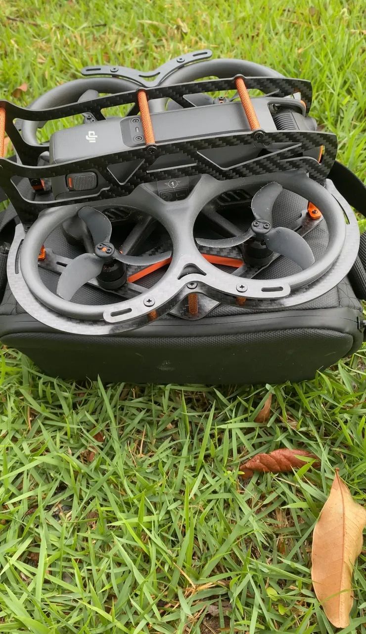 Proteção drone Avata 2 (Armadura fibra de carbono) - Foto 5