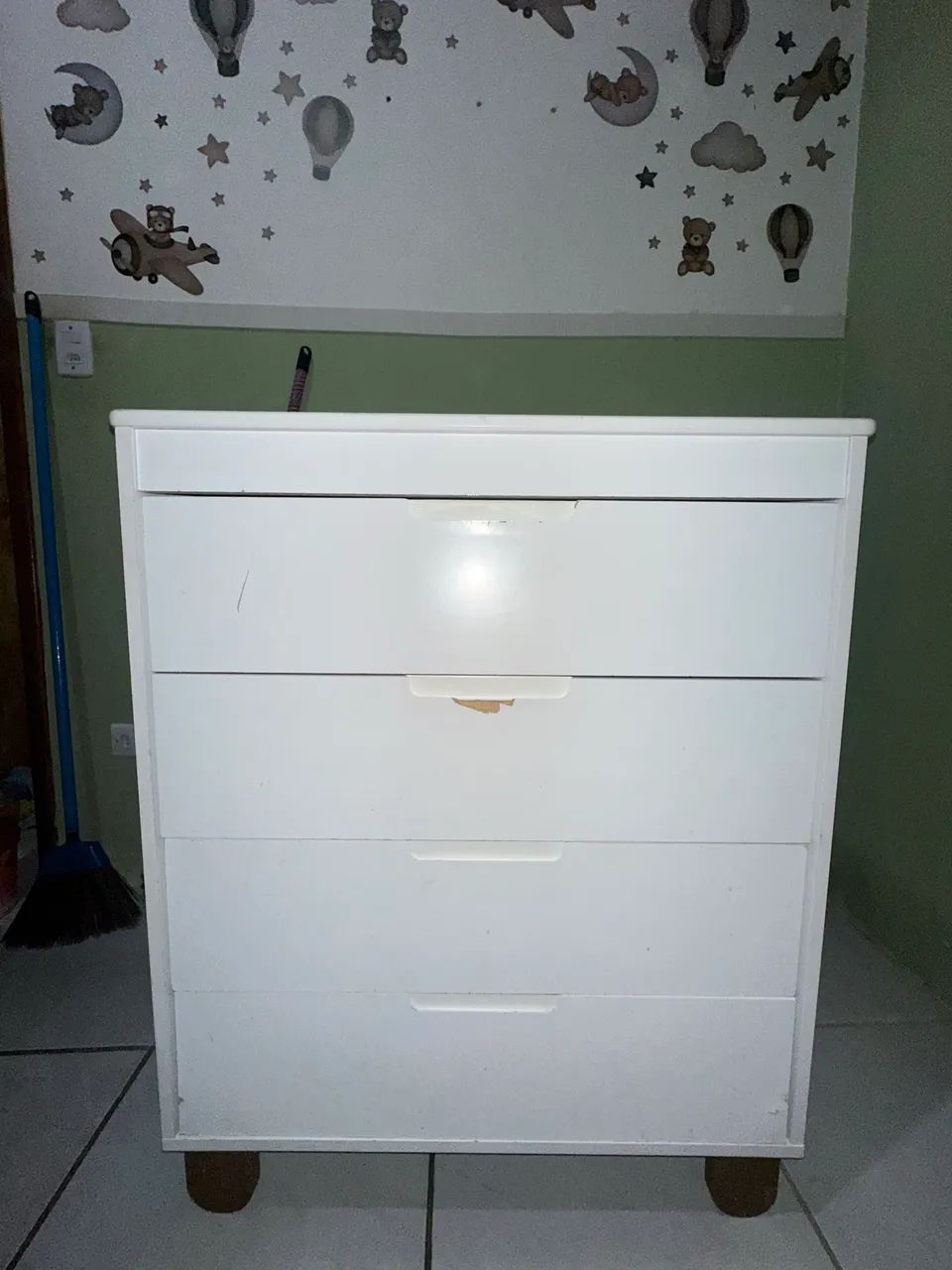 Berço, cômoda e guarda roupa  - Foto 4