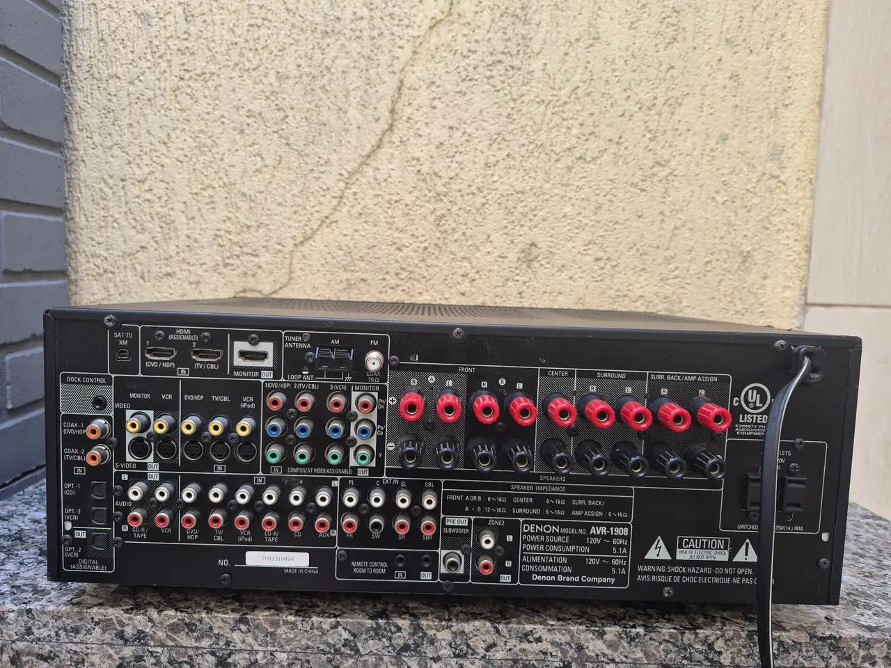 Receiver denon avr.1908 - Foto 3