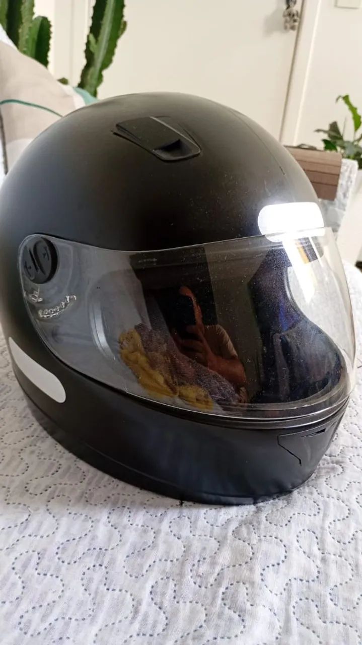 Capacete novo de moto tam 56 