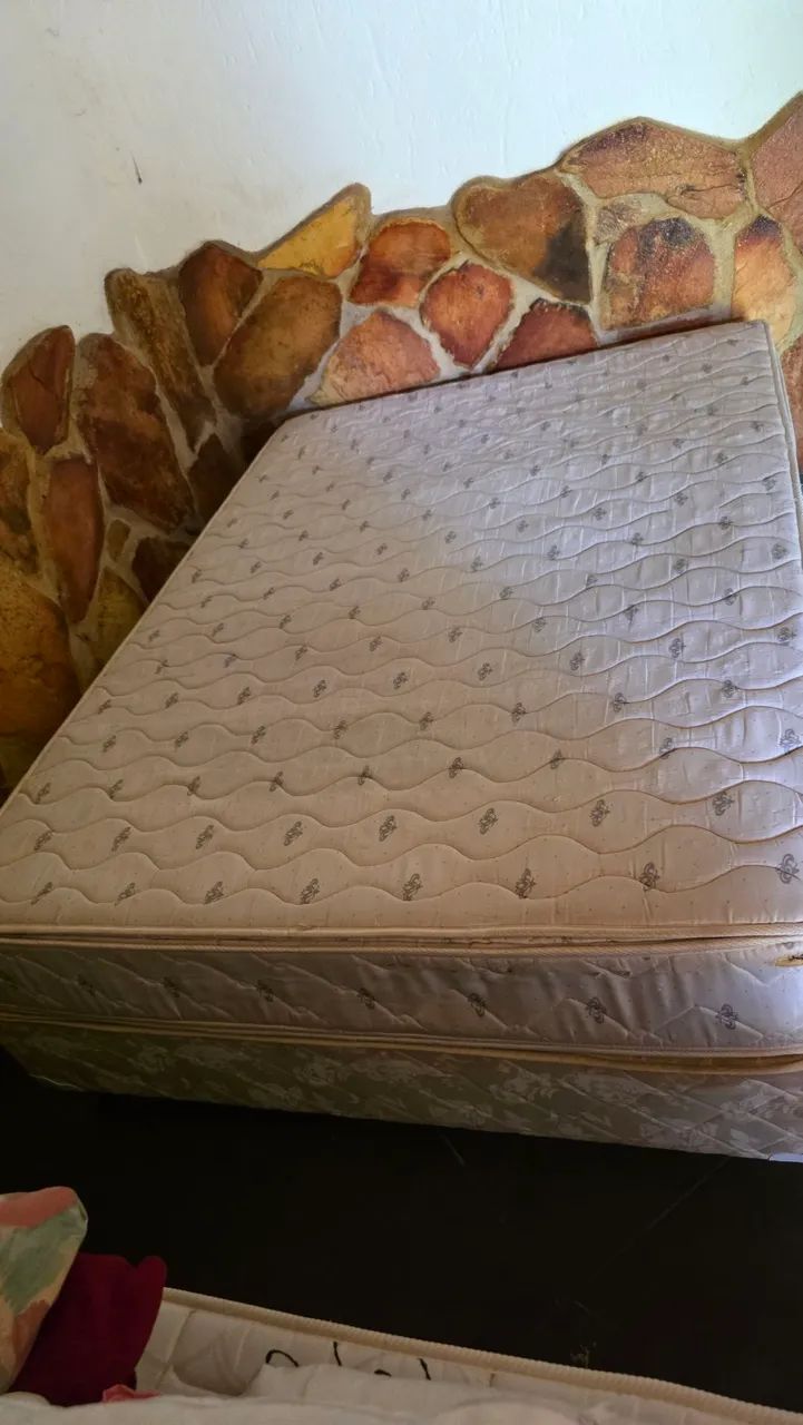 Colchão ortobom +box spring