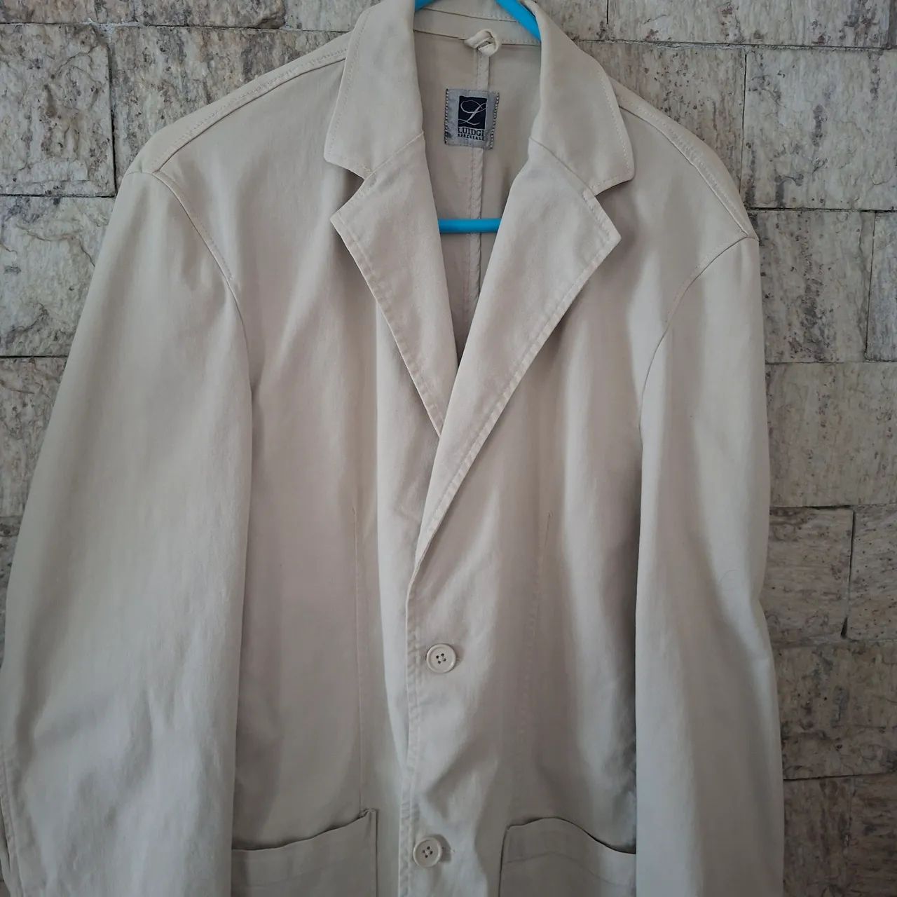 Blazer Luidgi Specciale Off White em Algodão 