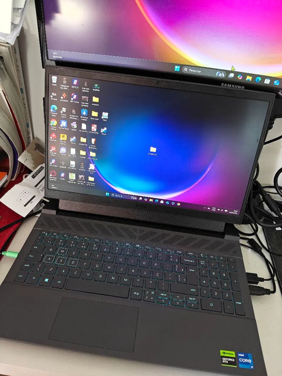 Notebook gamer Dell G15, mais Top - Foto 5