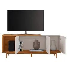 Rack NT 1380 3Pts Off White/Freijo Notavel - Entrega Rápida!  - Foto 2