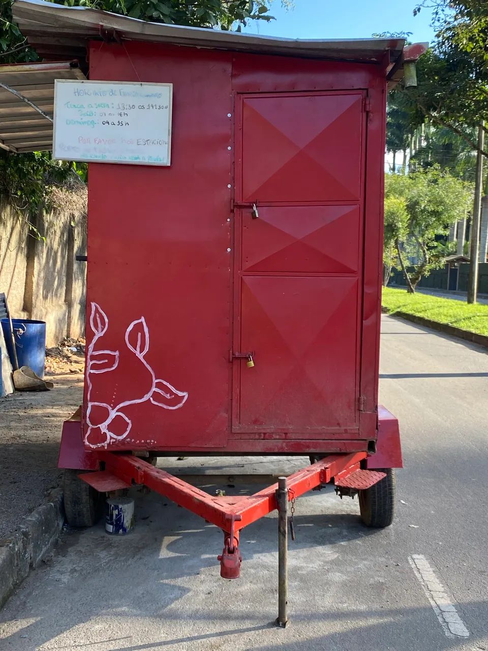 Vendo trailer vermelho - Foto 3