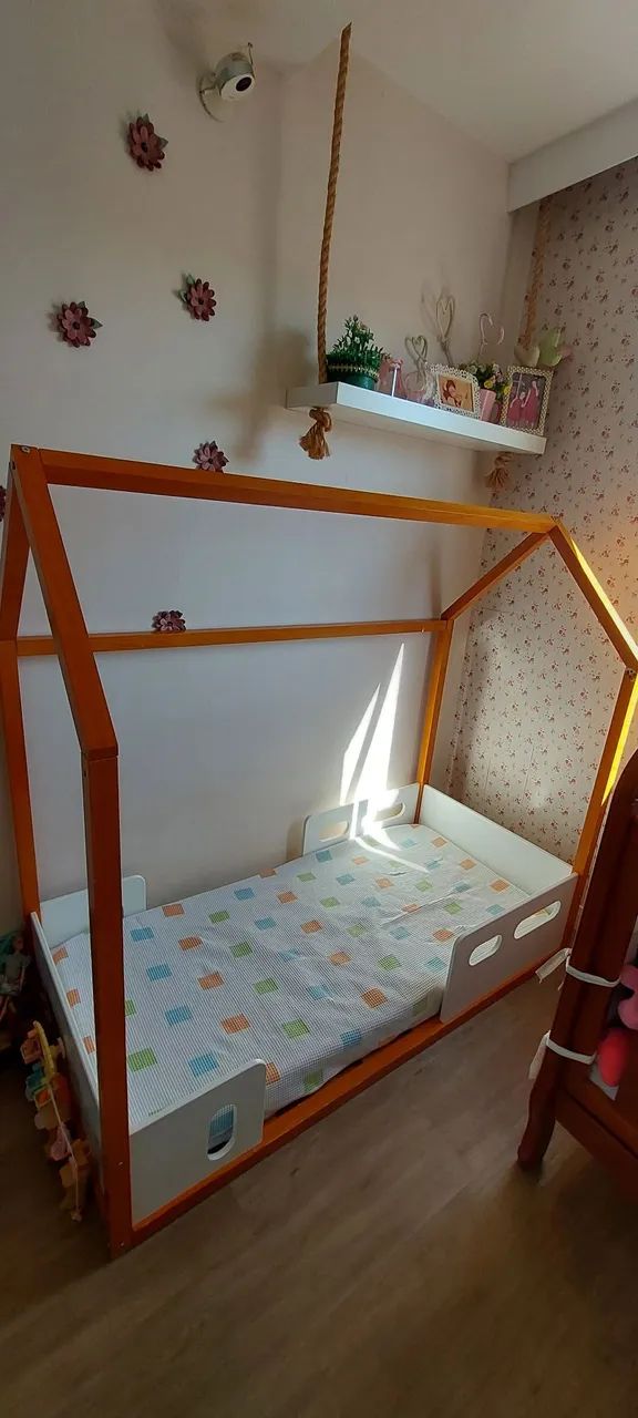 Mini cama Motessoriana com colchão  - Foto 2