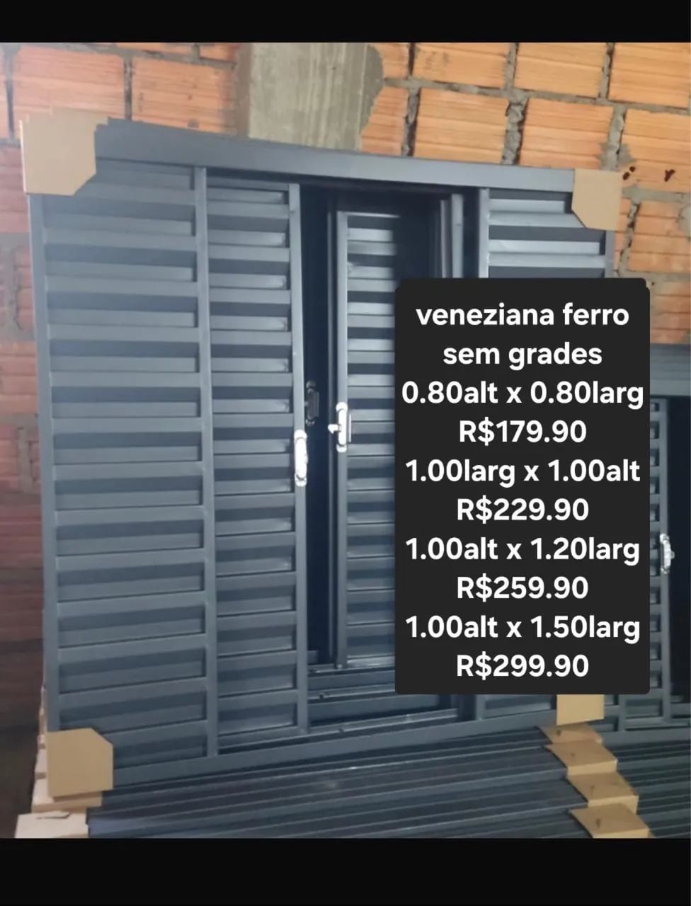 Janela veneziana ferro  - Foto 2