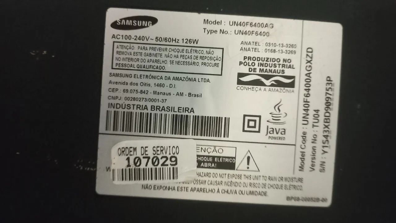 Tv Samsung smart 40 polegadas 700 reais - Foto 2