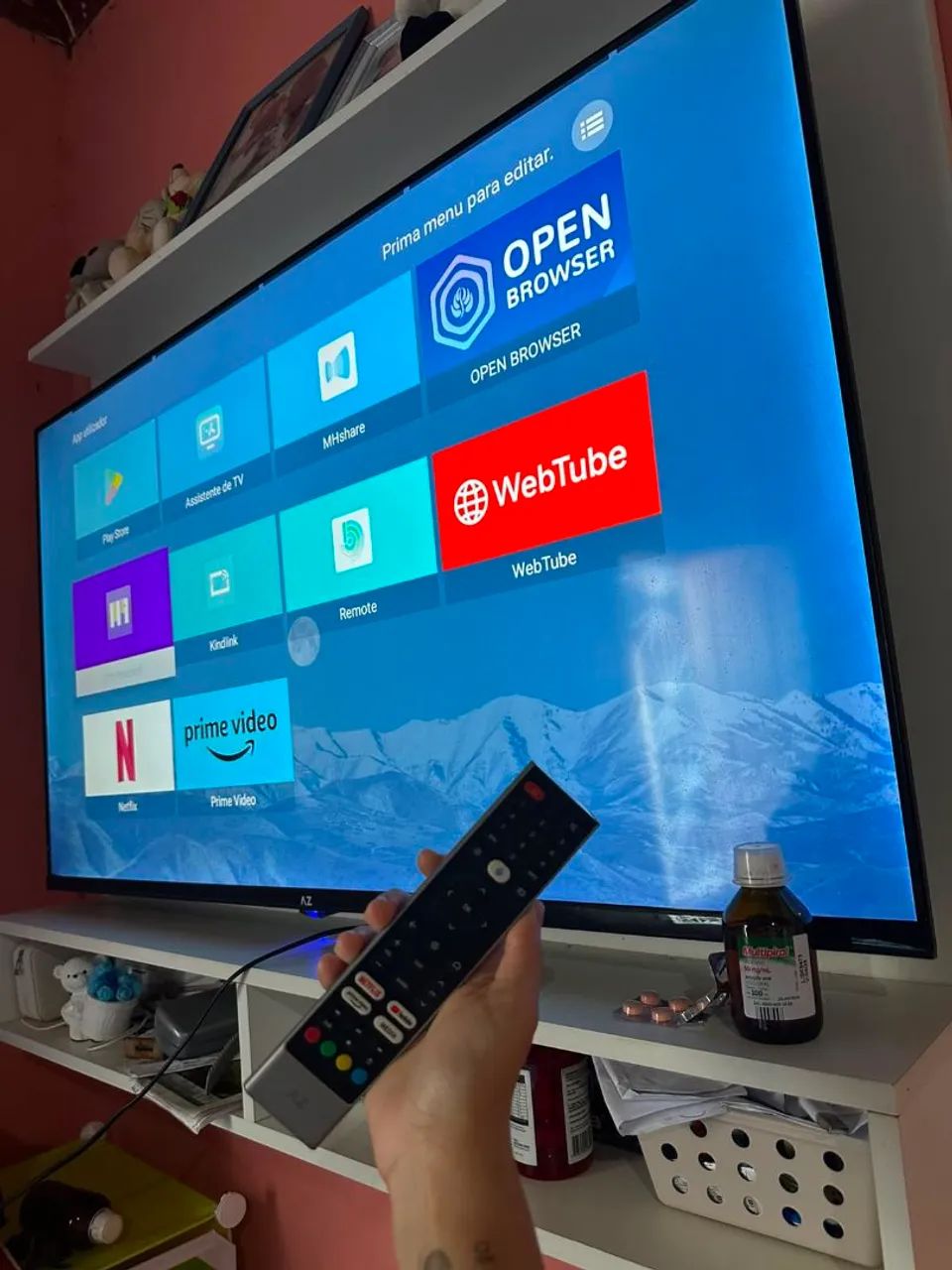Tv smart 50 polegadas 4k  - Foto 4