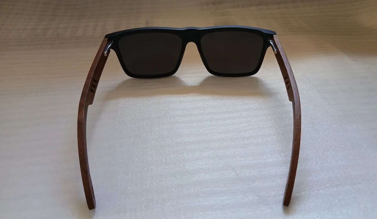 OCULOS DE SOL GM DE BAMBU NATURAL POLARIZADO UV400 - Foto 4