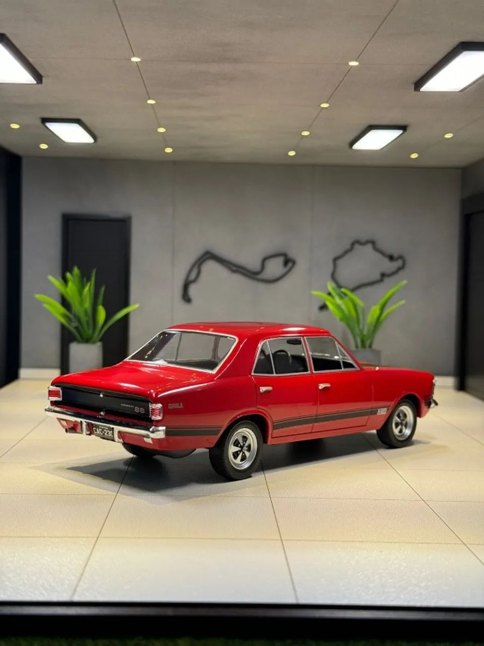 Miniatura Opala SS Vermelho 1/24 - Foto 2