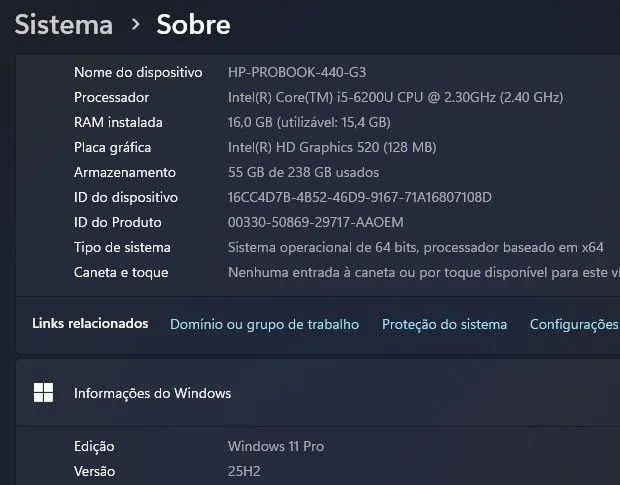 Notebook HP i5 vPro/ 16GB/ SSD - Foto 5